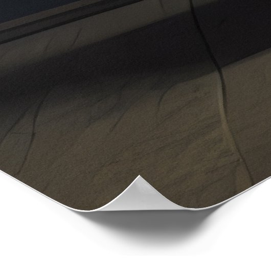 Quirky Creepy twisted tea drink heren Poster (Hoek)