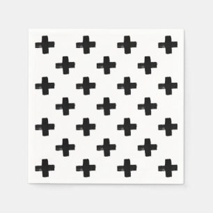 Quirky Crosses Napkins Servet