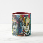 Quirky Dames II Waterverf Mok (Midden)