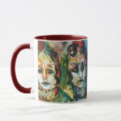 Quirky Dames II Waterverf Mok (Links)