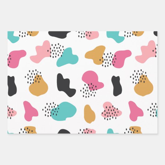 Quirky Designed Inpakpapier Vel (Voorkant 3)