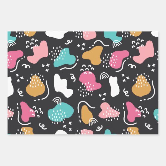 Quirky Designed Inpakpapier Vel (Voorkant 2)