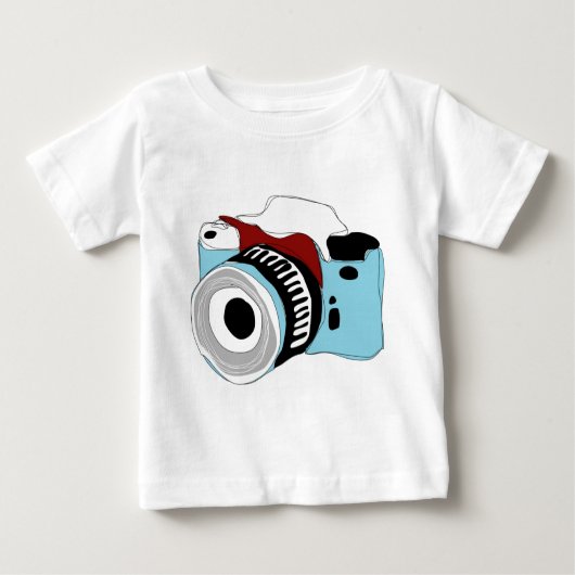 Quirky digitale camera illustratie (Voorkant)