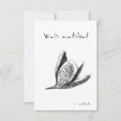 Quirky doles bedankkaart (Voorkant)