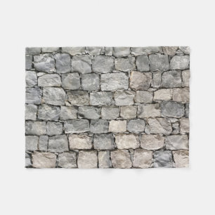 Quirky Dry Stone Wall Fleece Deken