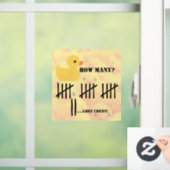 Quirky Duck Vinyl Sticker voor Jeep (Huis)