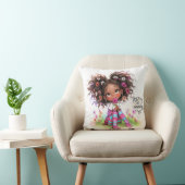 Quirky Girl Dream Like A Unicorn Sierkussen (Stoel)