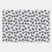 Quirky Guinea Fowl Bird Pattern Inpakpapier Vel (Voorkant 3)