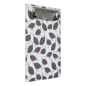 Quirky Guinea Fowl Bird Pattern Mini Klembord (Schuin)