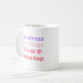 Quirky Hug Momfulness white Koffiemok (Voorkant links)