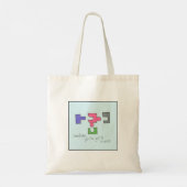 Quirky Illustrated Sometimes You've Got To Guess Tote Bag (Achterkant)