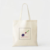 Quirky Illustrated Uncertainty Tote Bag (Voorkant)