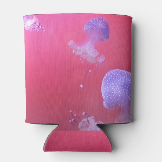 Quirky Jellyfish in the Pink Water Blikjeskoeler (Achterkant)