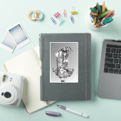 Quirky Jester en Poppenkoning sticker (iPad Cover)