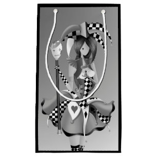Quirky Jester en puppet king Klein Cadeauzakje