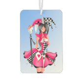 Quirky Jester en puppet king Luchtverfrisser (Achterkant)