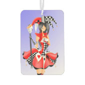 Quirky Jester en puppet king Luchtverfrisser (Achterkant)