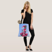 Quirky Jester en Puppet King Tote Bag (Op model)