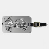 Quirky Jester & Puppet King Bagagelabel (Voorkant horizontaal)