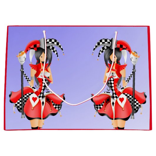 Quirky Jester & Puppet King Groot Cadeauzakje (Voorkant)