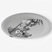 Quirky Jester & Puppet King Paper Bord (Gekanteld)