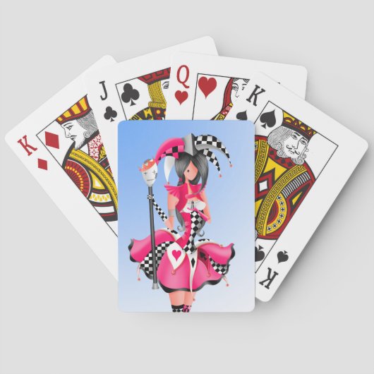Quirky Jester & Puppet King Speelkaarten (Achterkant)