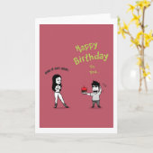 Quirky Kaart (Gele Bloem)