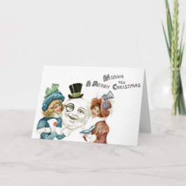 Quirky kerstkaart Weird Kitch Ongebruikelijke groe Feestdagen Kaart