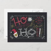 Quirky Kerstkerstkerstkerstkerstkerstkerstkerstker Feestdagenkaart (Voorkant / Achterkant)