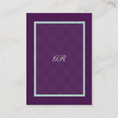 Quirky Little Colorful Artsy Bird Visitekaartje (Achterkant)