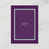 Quirky Little Colorful Bird Visitekaartje (Achterkant)