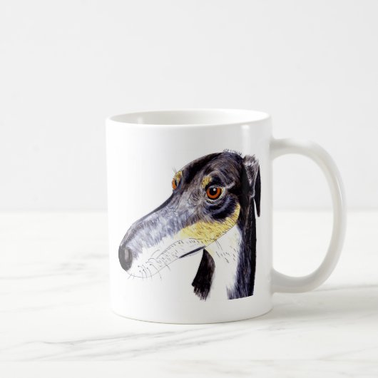Quirky Lurcher Koffiemok (Rechts)