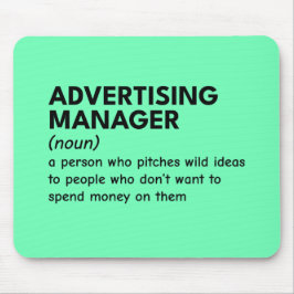 Quirky Marketing Manager Definitie Muismat