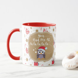 Quirky Owl Holiday Mok