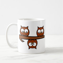 Quirky Owls Koffiemok