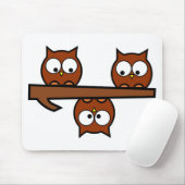 Quirky Owls Muismat (Met muis)