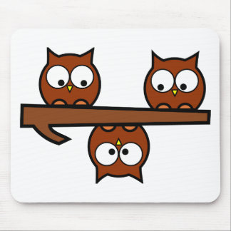 Quirky Owls Muismat