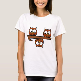 Quirky Owls T-shirt
