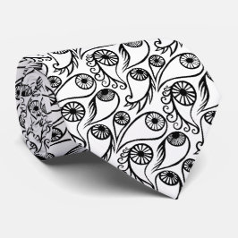 Quirky Paisley Eye Pattern Creepy Funny Halloween Stropdas