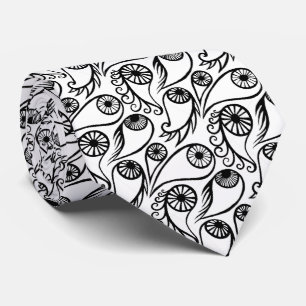 Quirky Paisley Eye Pattern Creepy Funny Halloween Stropdas