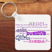 Quirky Perfecto Sleutelhanger (Voorkant)