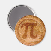 Quirky Pork Pie Symbool Magneet (Voorkant / Achterkant)