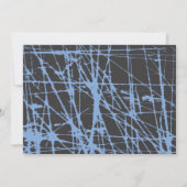 Quirky Rabbi Bar Bat Mitzvah Uitnodiging (Achterkant)