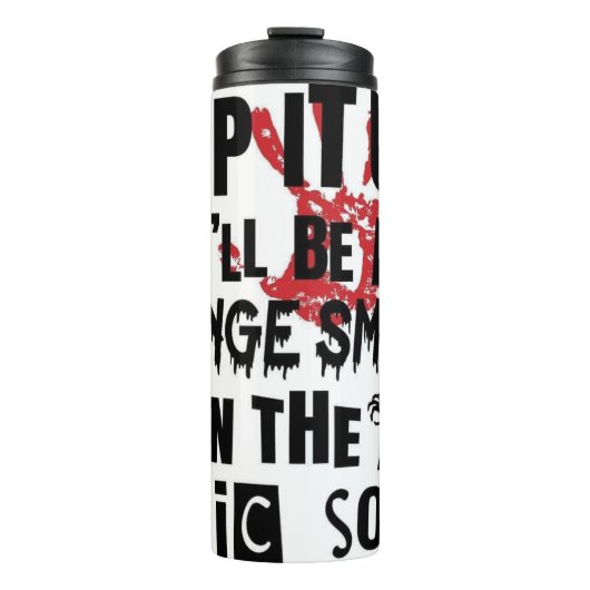 Quirky Reminder Thermosbeker (Voorkant)