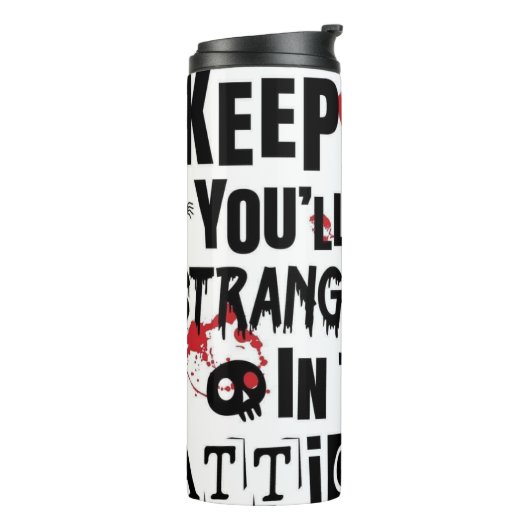 Quirky Reminder Thermosbeker (Gedraaid links)