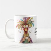 Quirky Rooster Coffee Humor Koffiemok (Links)