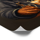 Quirky Rottweiler Caricature Poster - Proost op ee (Hoek)