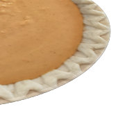 Quirky Round Pumpkin Pie Snijplank (Hoek)