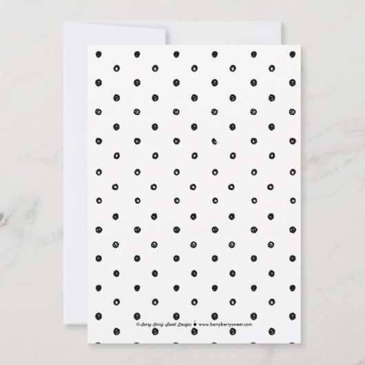 Quirky Script Wedding Sla de datum Kaarten (Achterkant)