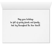 Quirky Season's Greetings Alpacas Card 19-3 (Binenzijde Horizontaal (Onderkant))